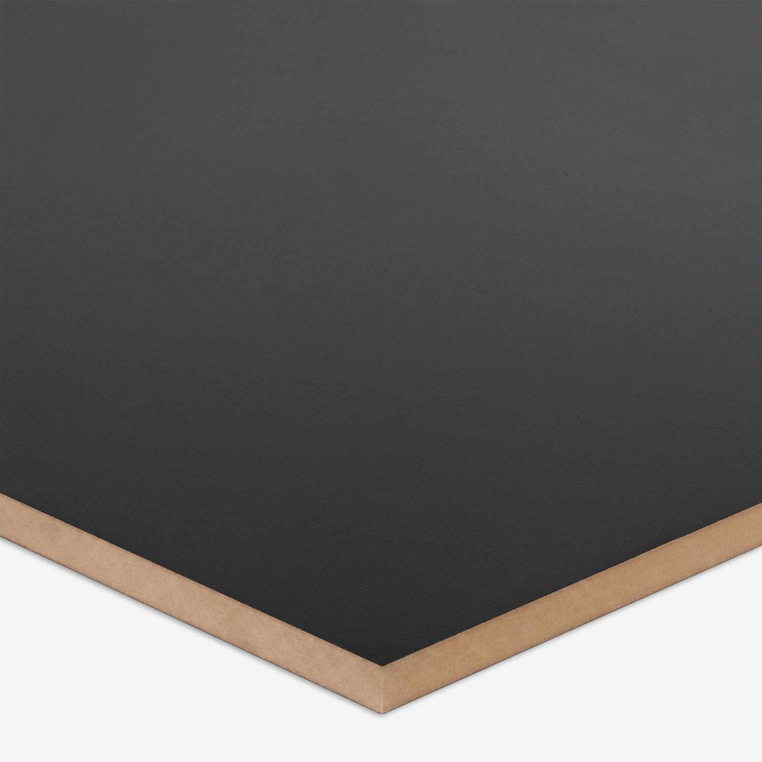 An MDF panel 16mm Black