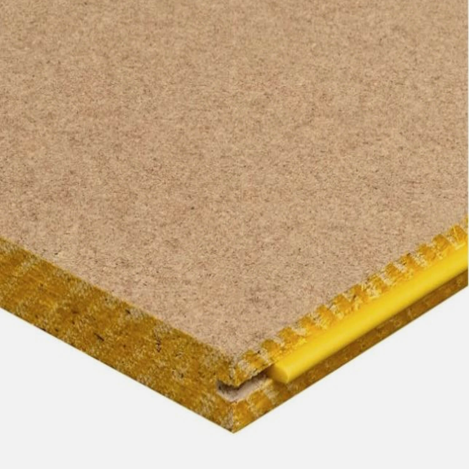 A close-up photo of a corner of a STRUCTAflor® General Purpose panel