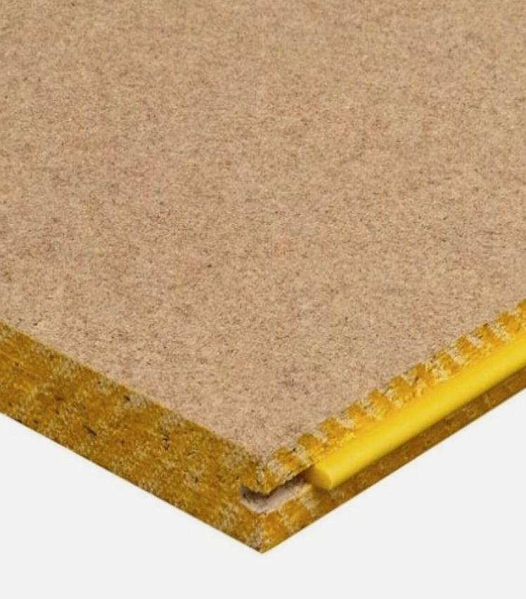 A close-up photo of a corner of a STRUCTAflor® General Purpose panel