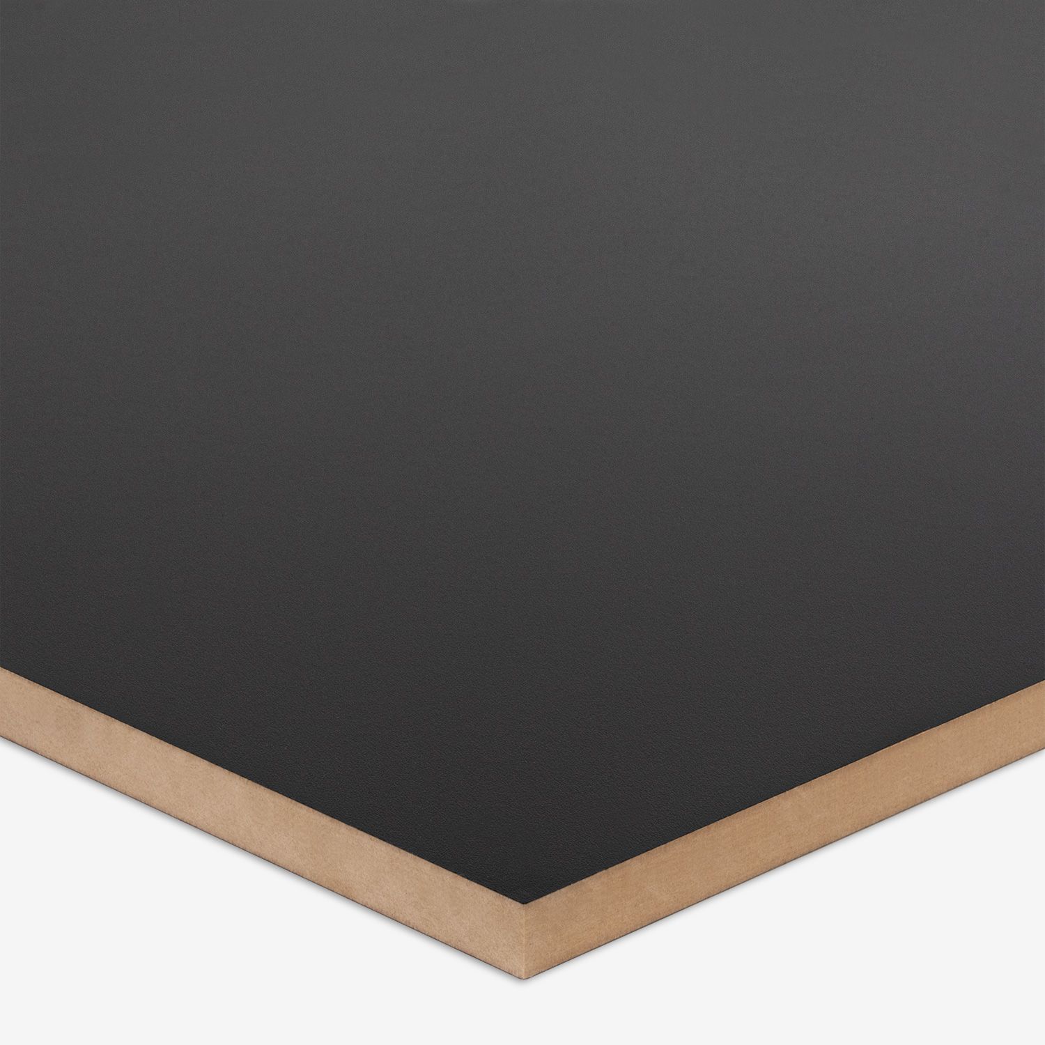 An MDF panel 18mm Black