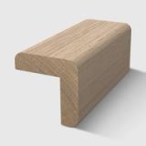 A rounded Tasmanian Oak external corner moulding 22 x 22mm 2.4m