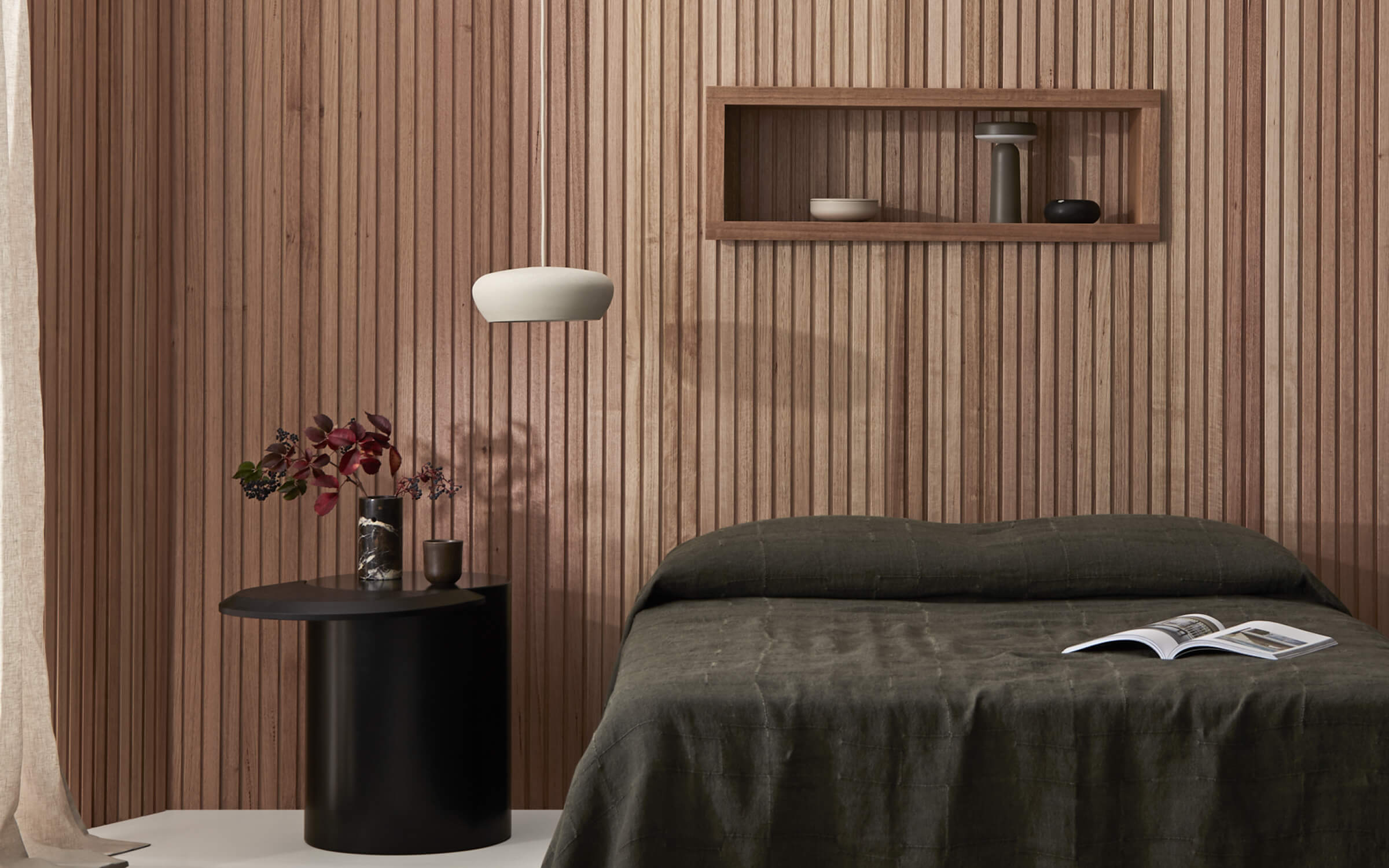 easycraft contours in a bedroom space