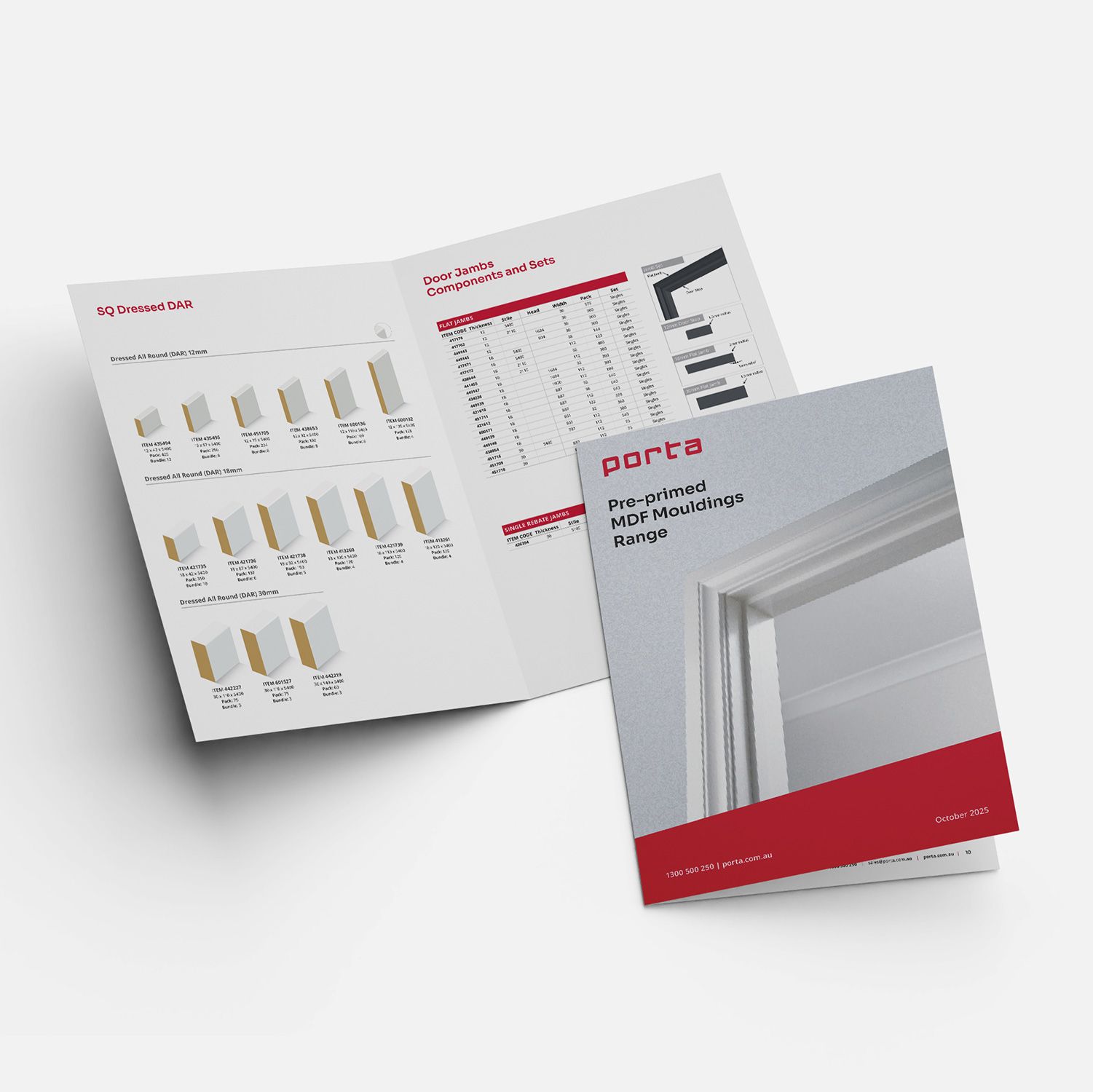 A picture of Pre Primed MDF Mouldings brochure