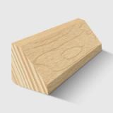 A triangular corner timber moulding in Clear Pine 12 x 12mm 2.4m