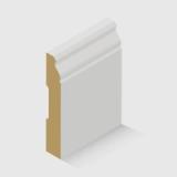 A decorative Australian colonial profile in painted white primed MDF 67 x 12mm