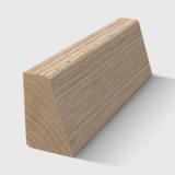 A Beveled Glass Bead timber moulding in Tasmanian Oak 15 x 10mm