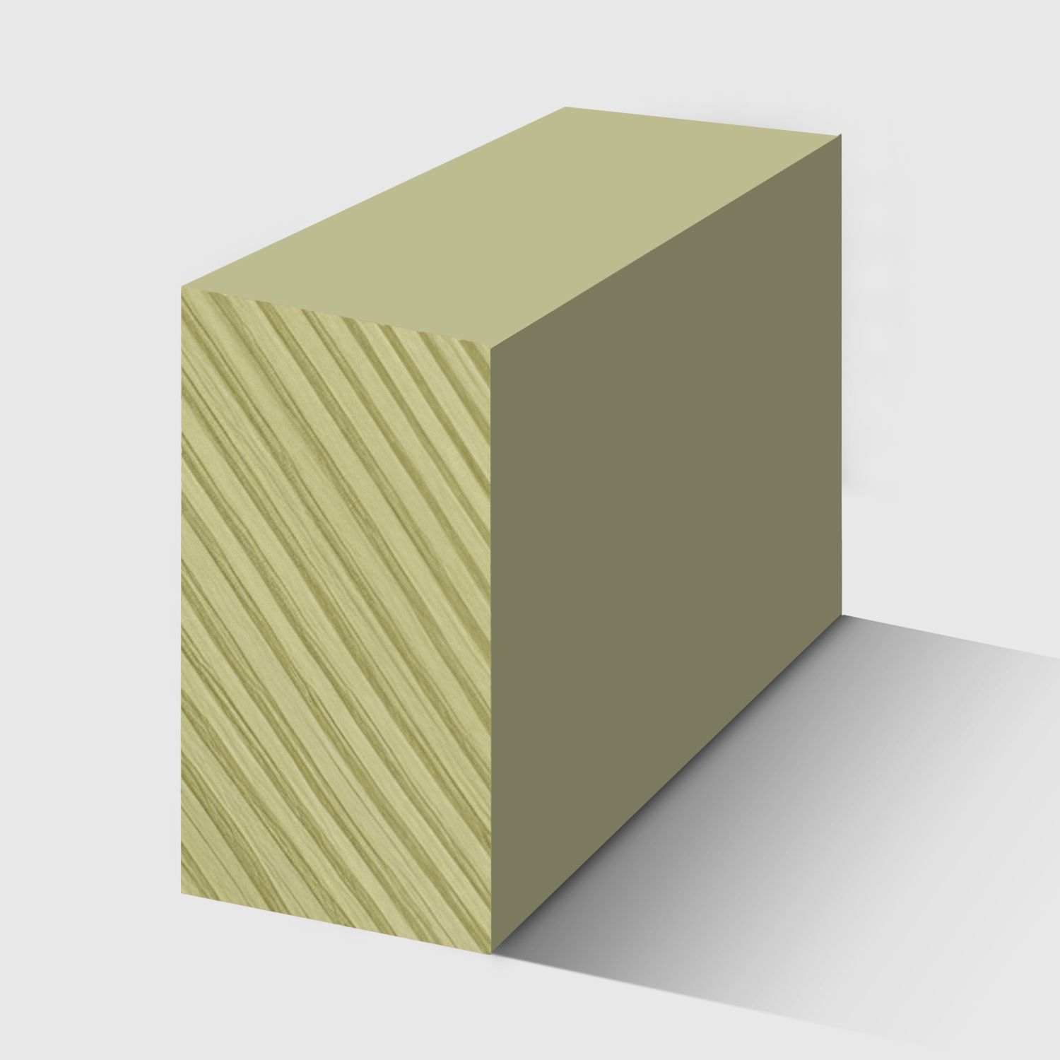 A square tumber moulding in primed H3 Primed FJ Pine 31 x 18mm 2.7m