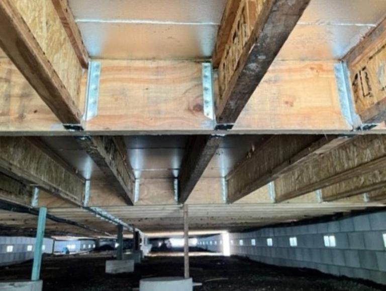 Subfloor Ground Clearance and Ventilation Rules for STRUCTAflor®