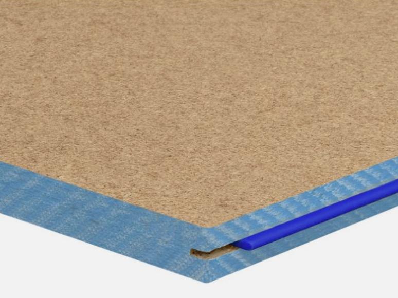 Close up corner shot of STRUCTAflor® termite treated board