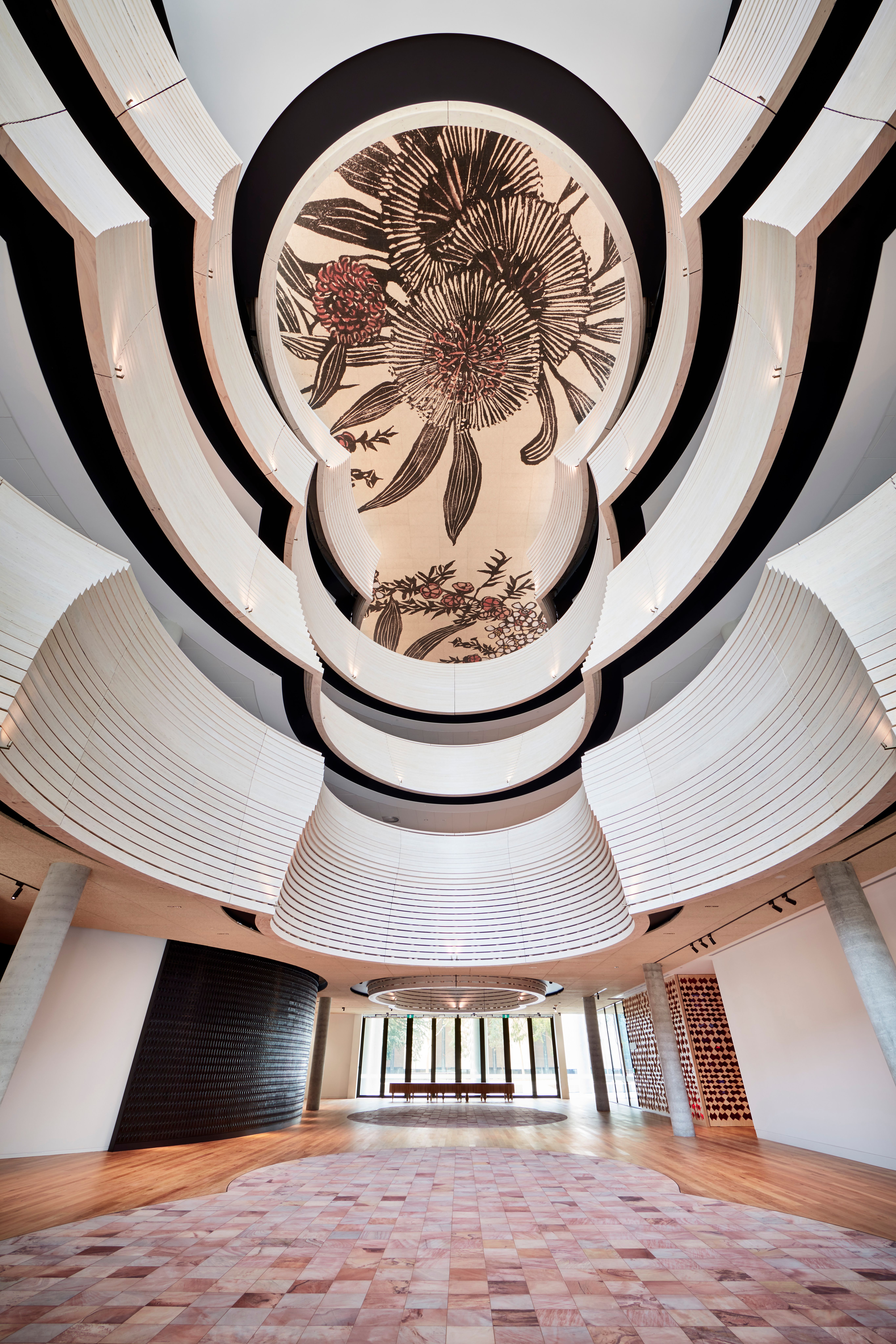 STRUCTAply Square Edge Curved Balustrade Detail