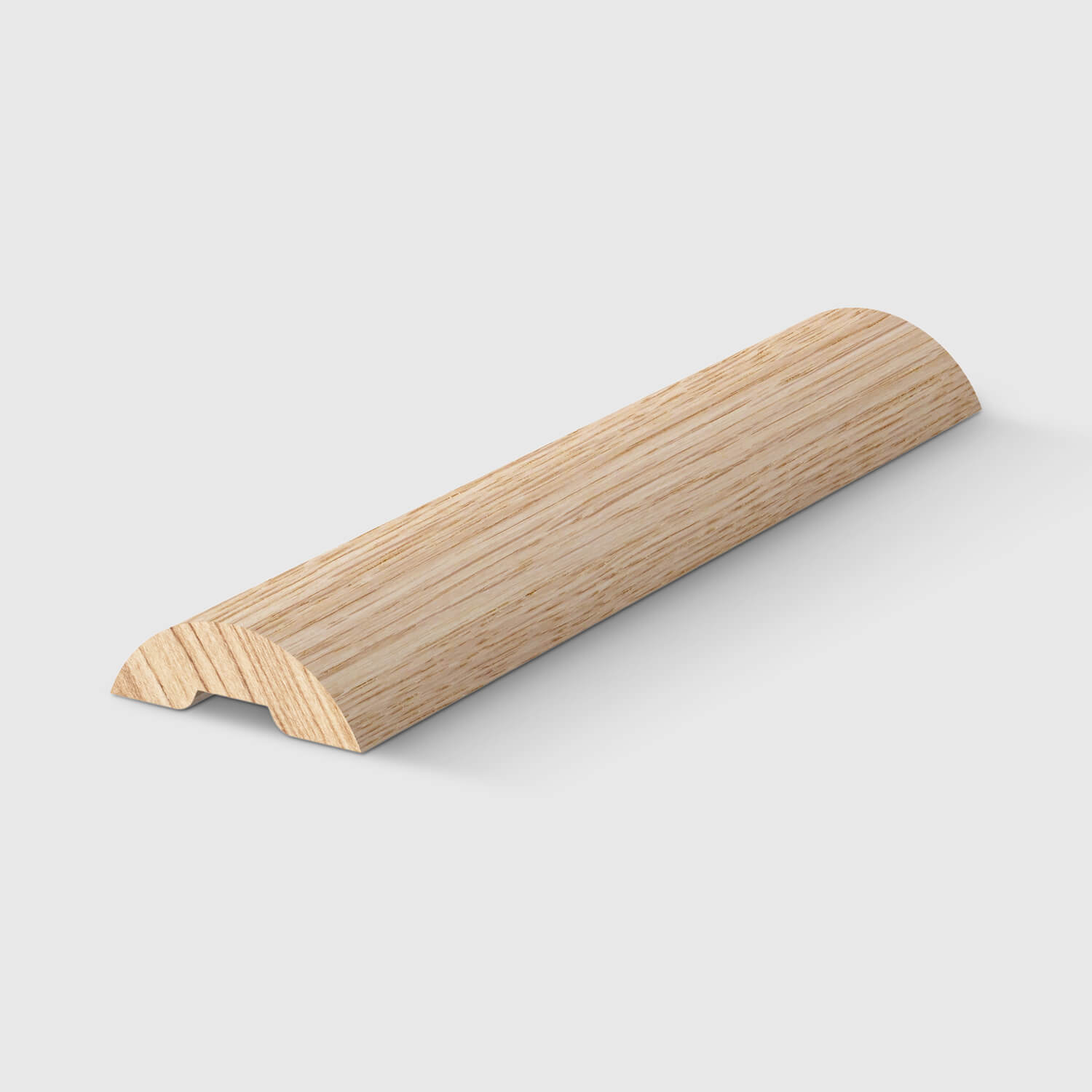 A rounded Fly Bead timber profile in Tasmanian Oak 18 x 6mm