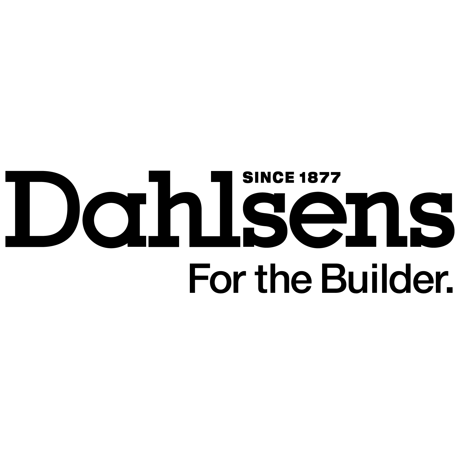 Dahlsens for the builder logo