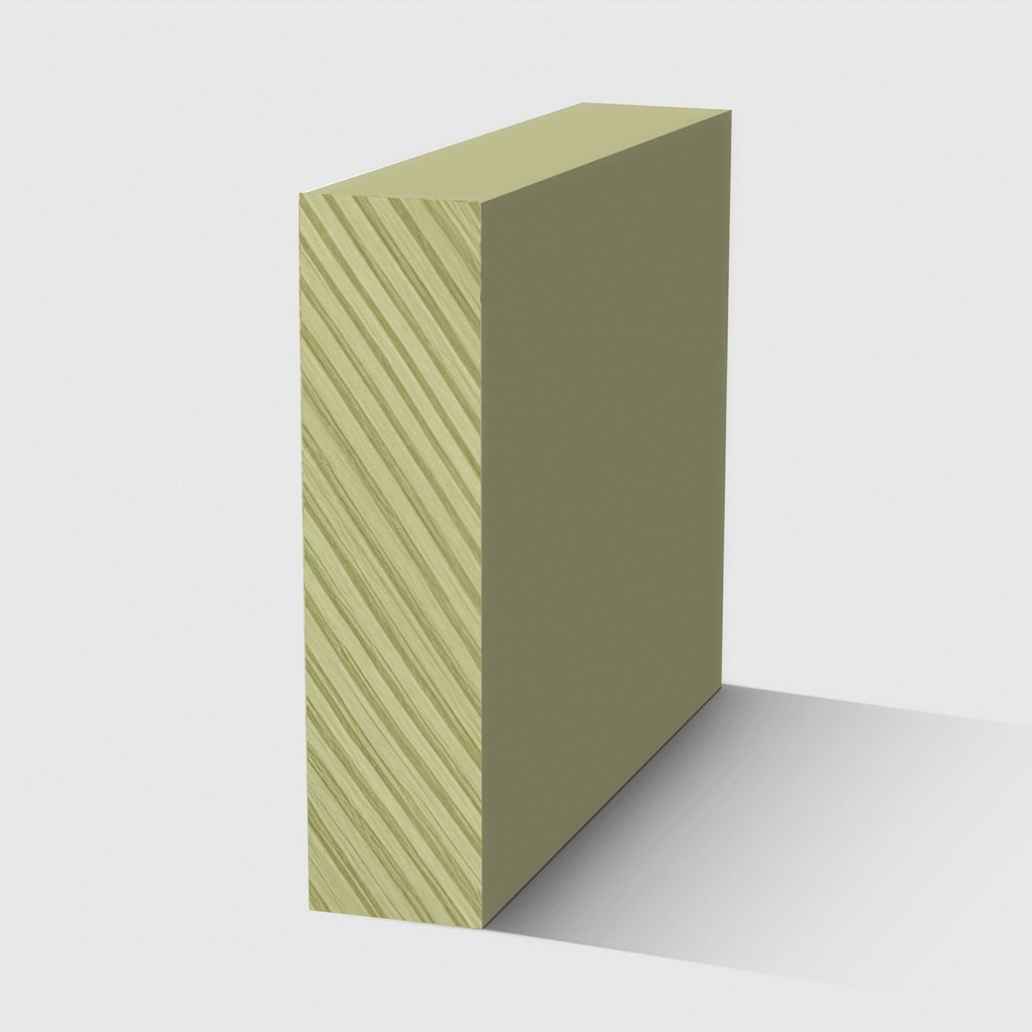 A square tumber moulding in primed H3 Primed FJ Pine 42 x 11mm 2.7m