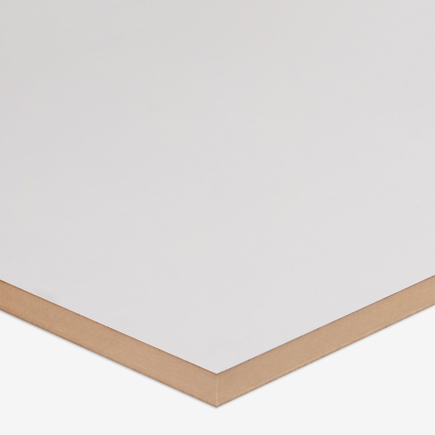 An MDF panel 18mm White