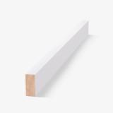 2 x 1 White Vinyl Batten