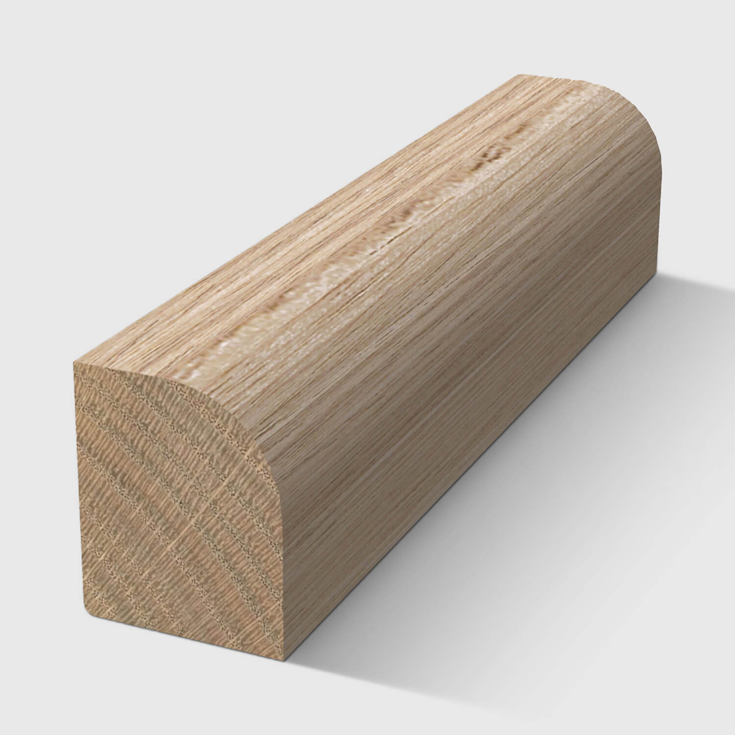 A Beveled Glass Bead timber moulding in Tasmanian Oak 11 x 9mm