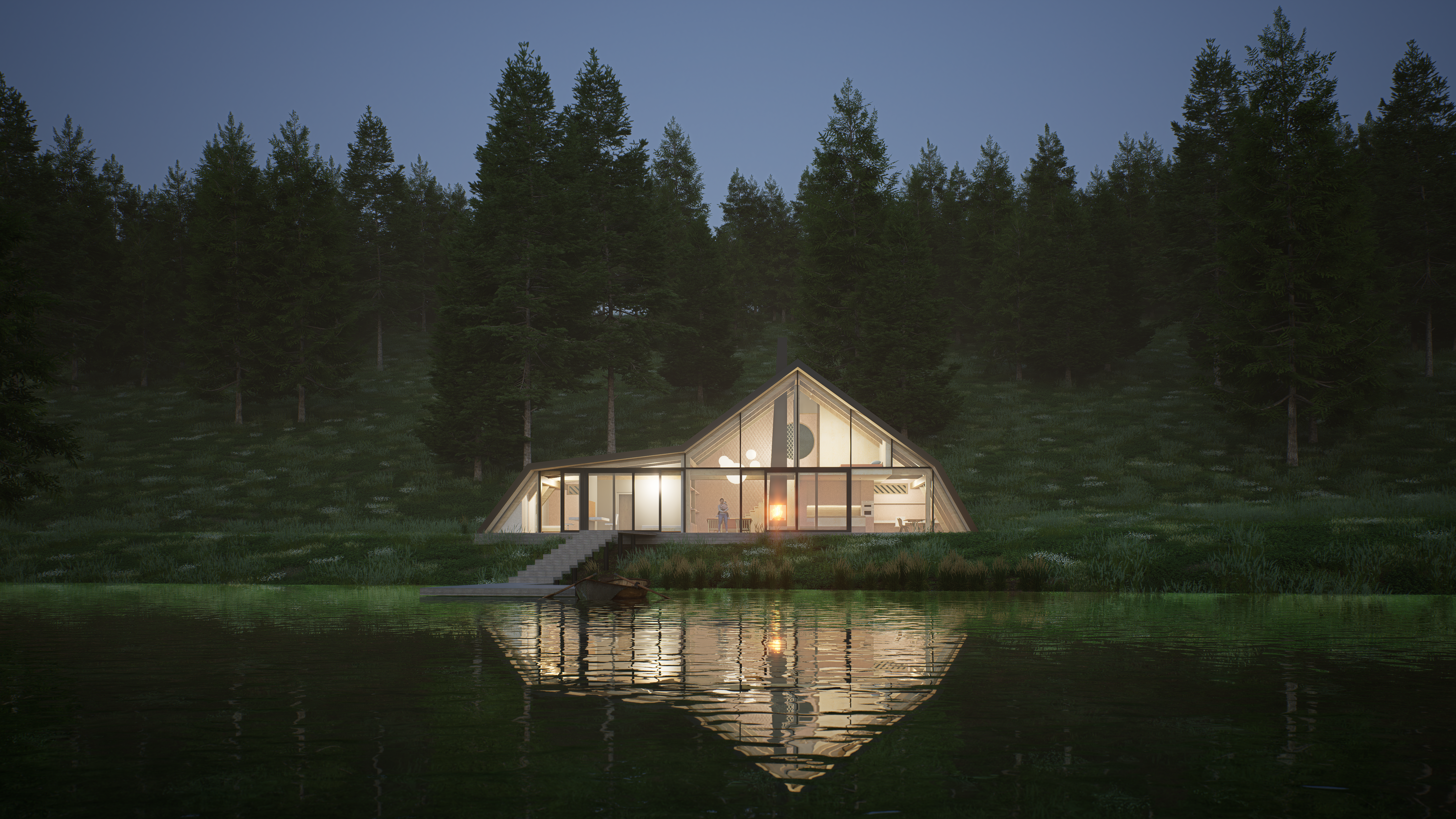 rodinný dům skála