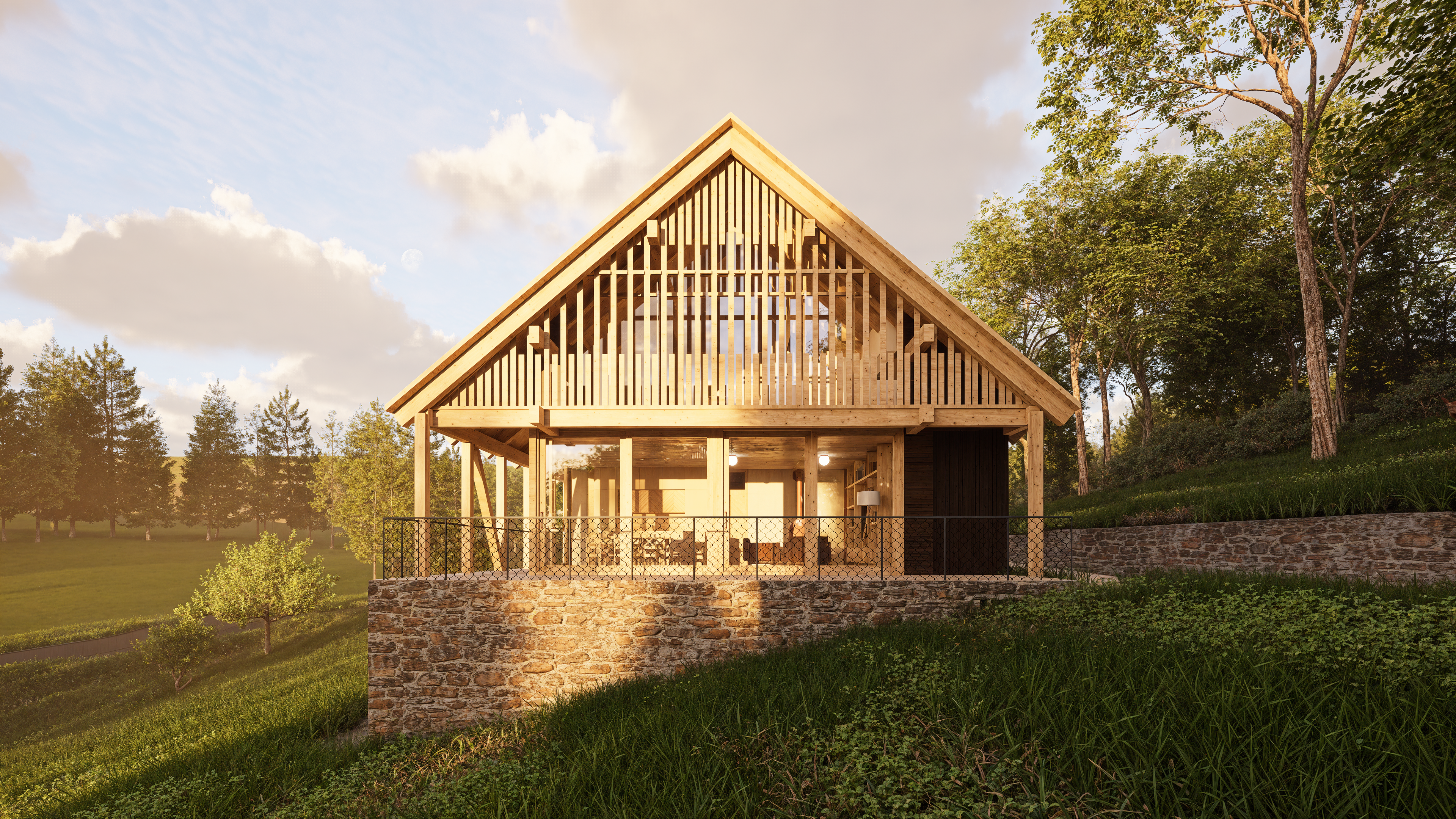 Chata v Krkonoších