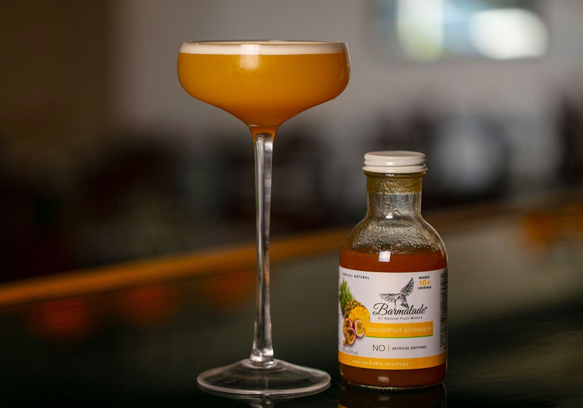 Passionfruit Basil Smash