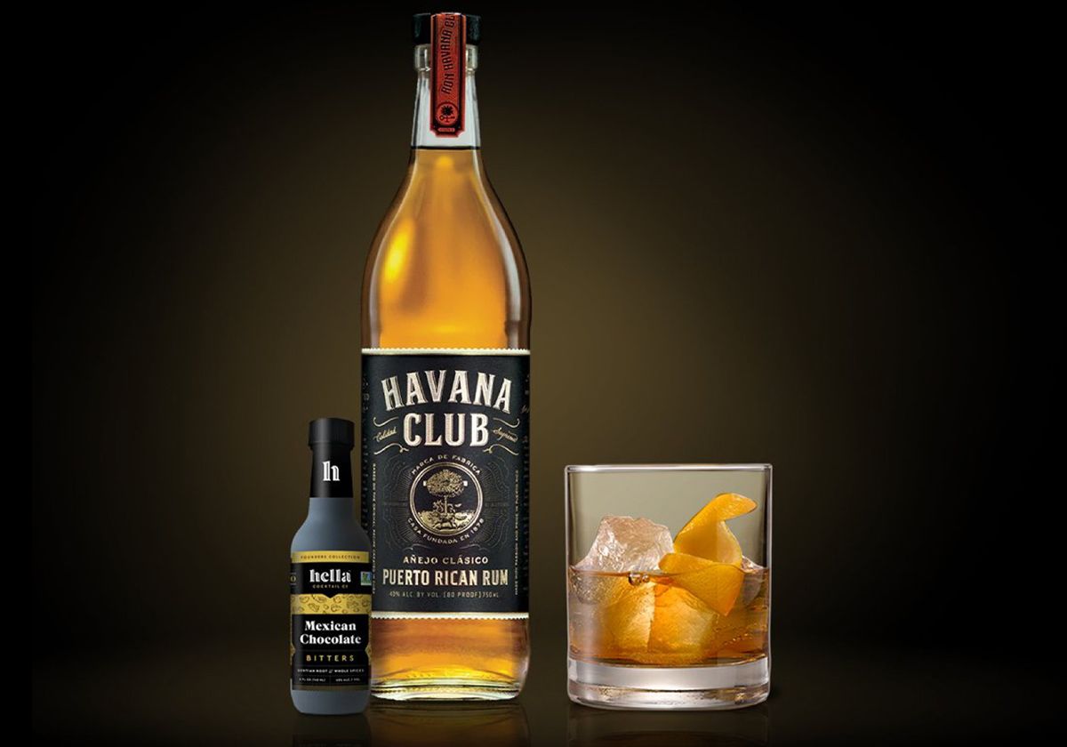Rum Old Fashioned