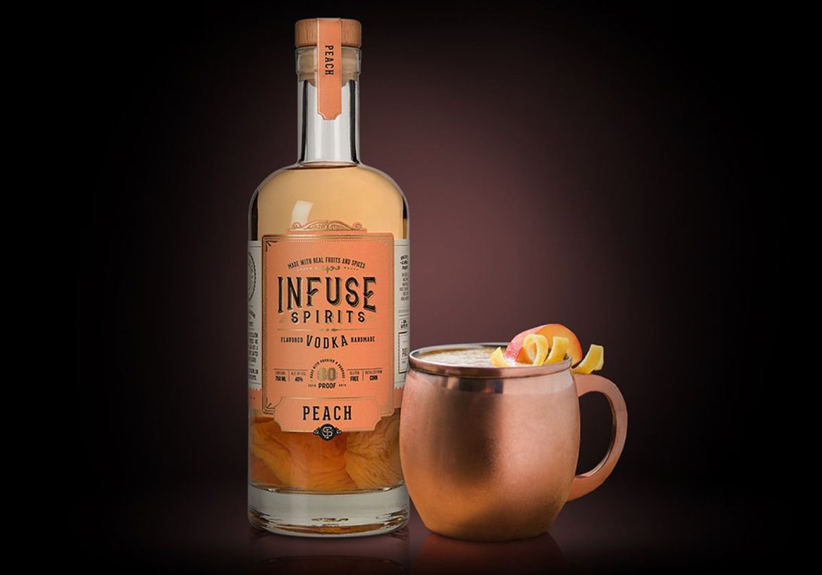 Georgia Peach Moscow Mule