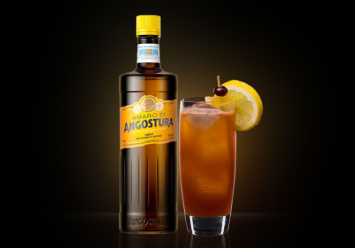 Ginger di Collins di Amaro