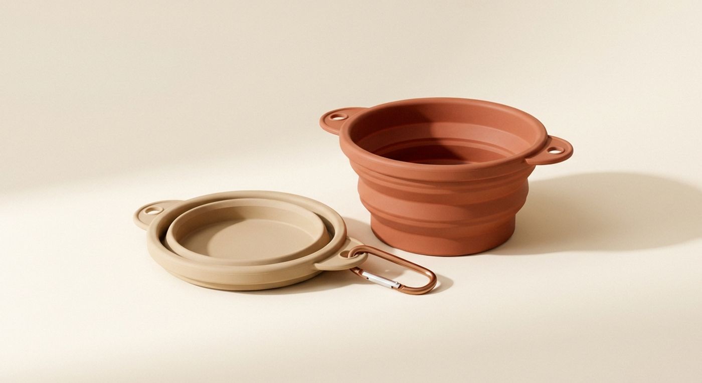Collapsible Travel Bowl