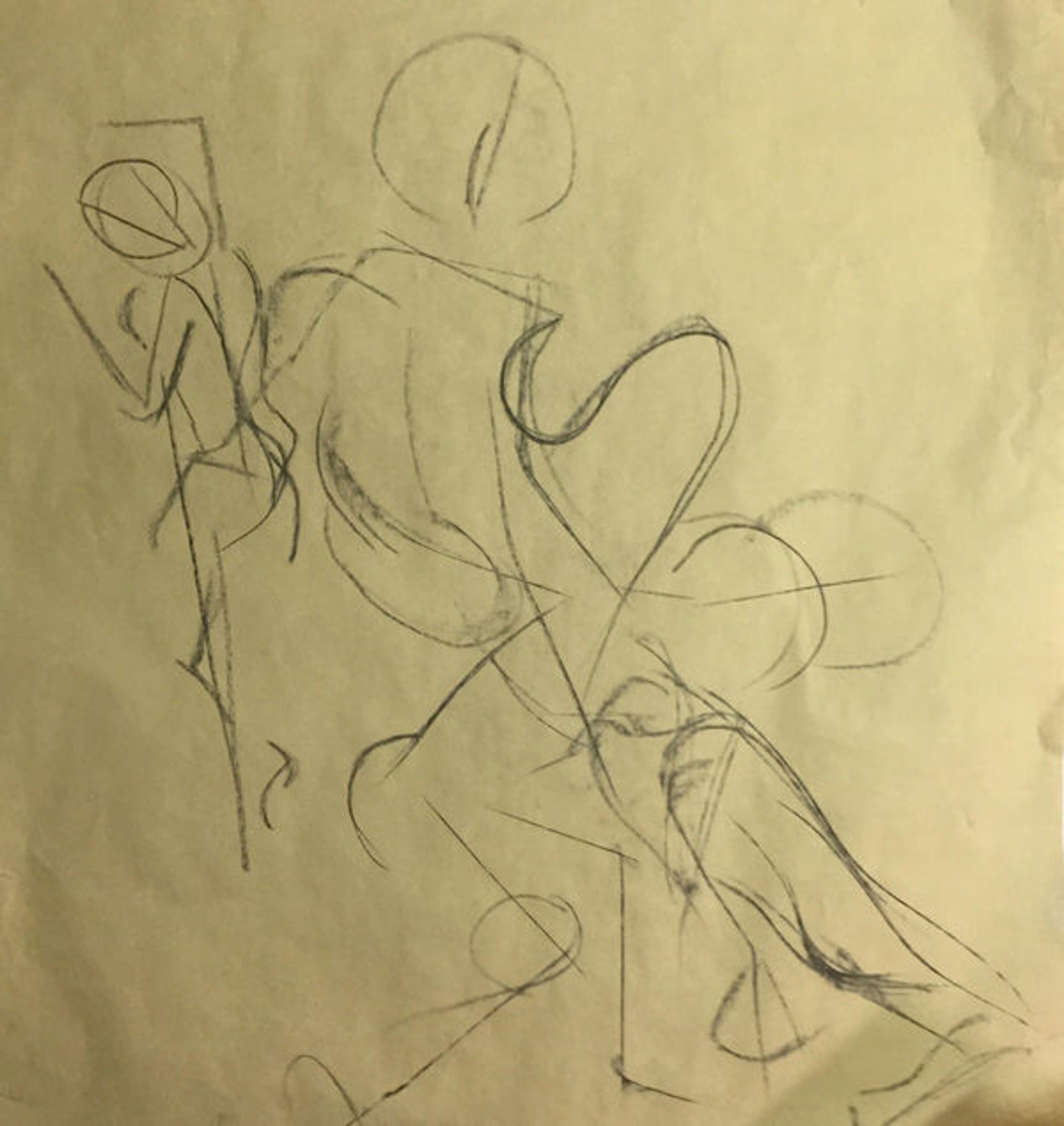 Brooke's gesture drawing.