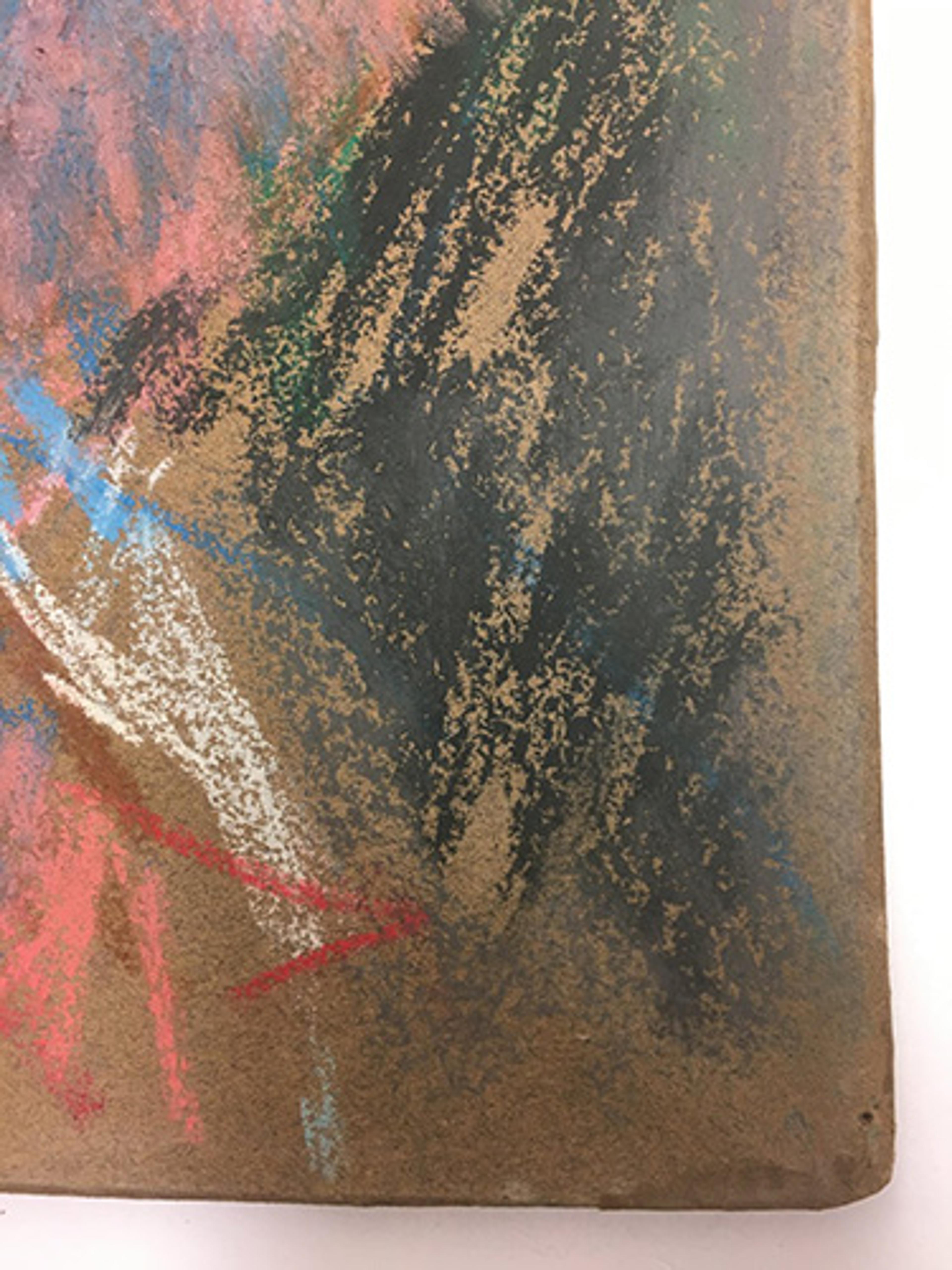 Lower right-hand corner of Mother and Child showing nonfini