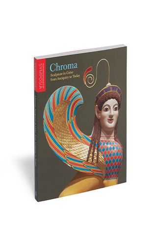 孔雀ヴェロネーゼデザイン 、ローマの柱に止まる 孔雀、樹脂彫刻 コレクター収集品 Chroma: Ancient Sculpture in Color - The Metropolitan Museum of Art