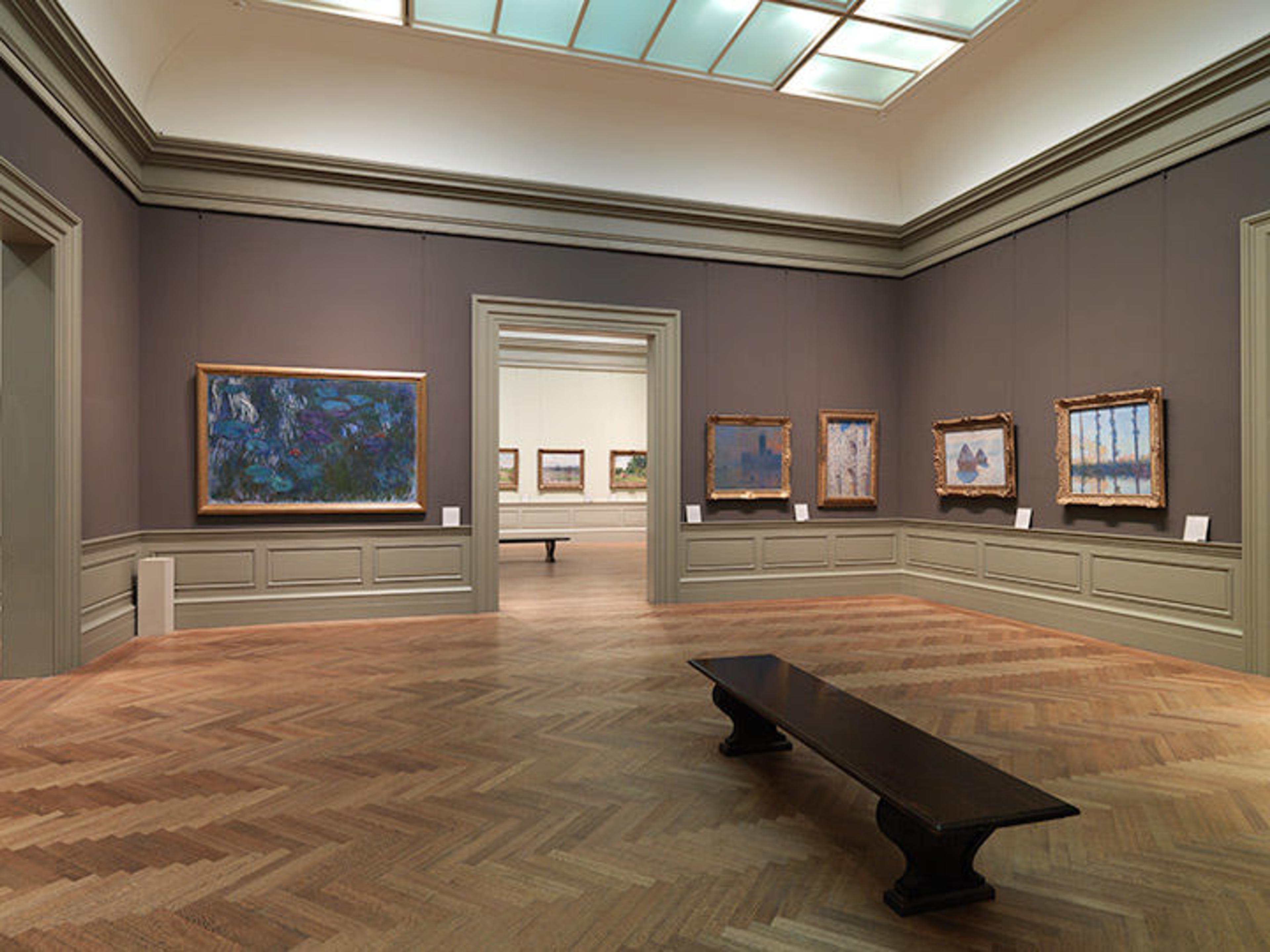 Gallery 819, with works by Claude Monet