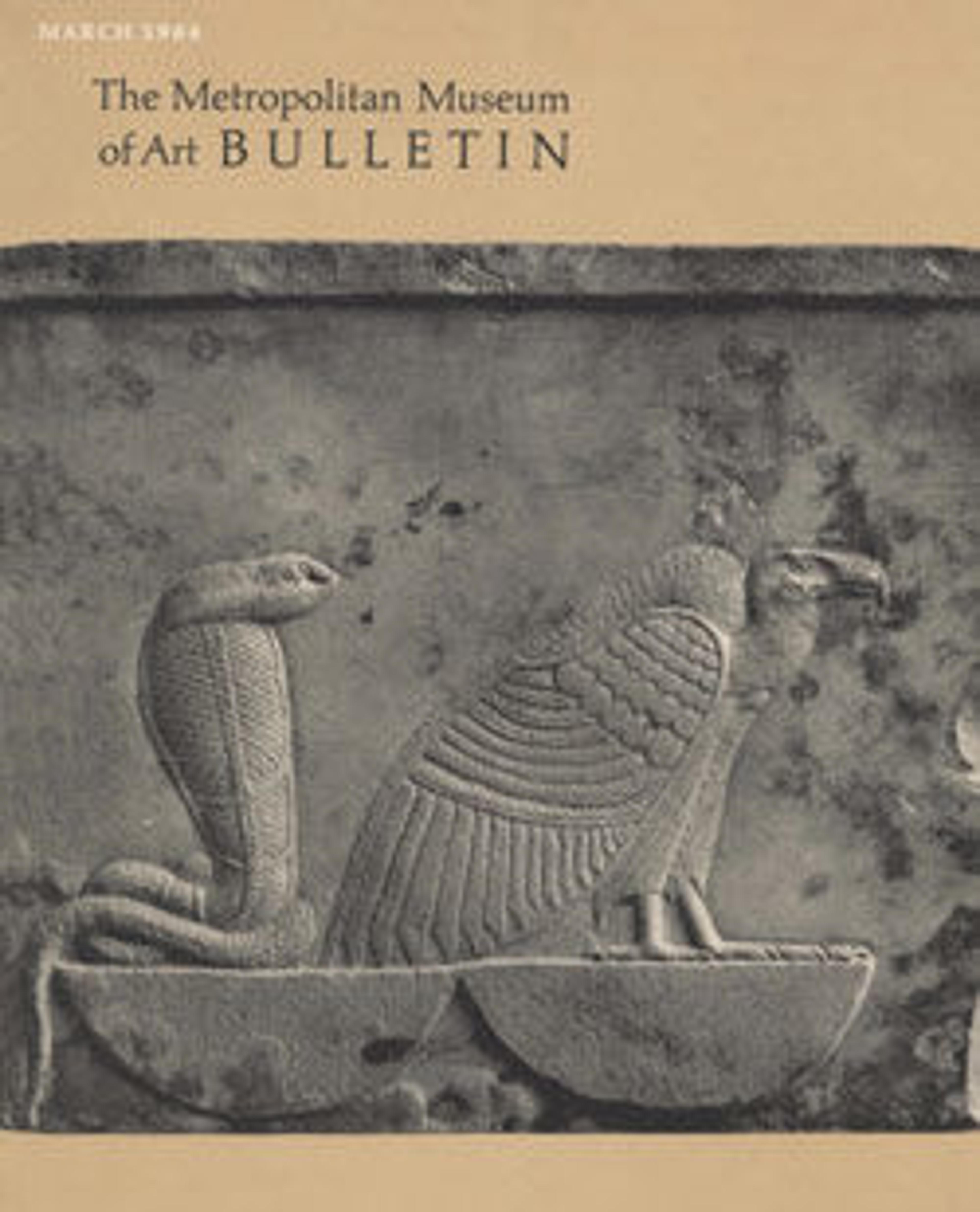"Egyptian Art": The Metropolitan Museum of Art Bulletin, v. 22, no. 7 (March, 1964)