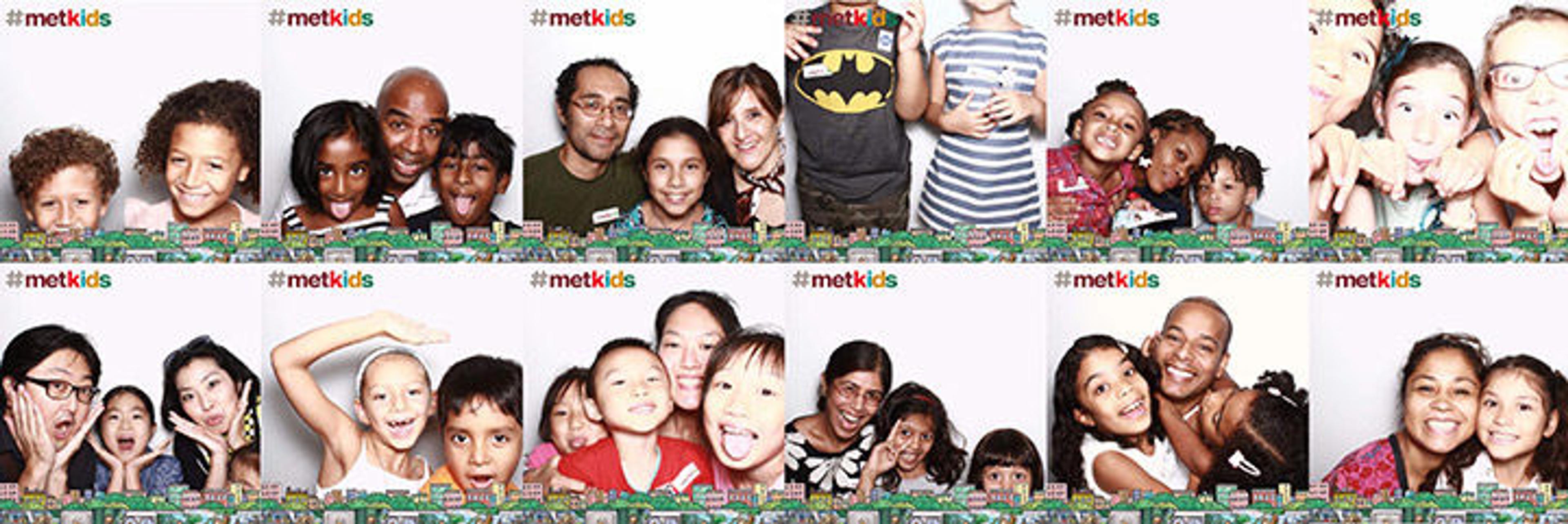#MetKids photobooth pictures