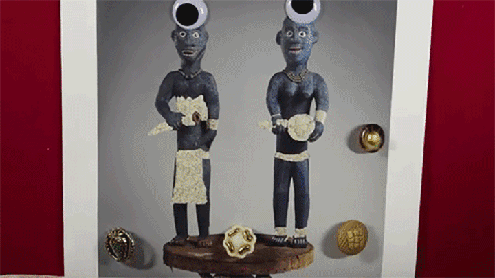 Animation of the Royal Couple