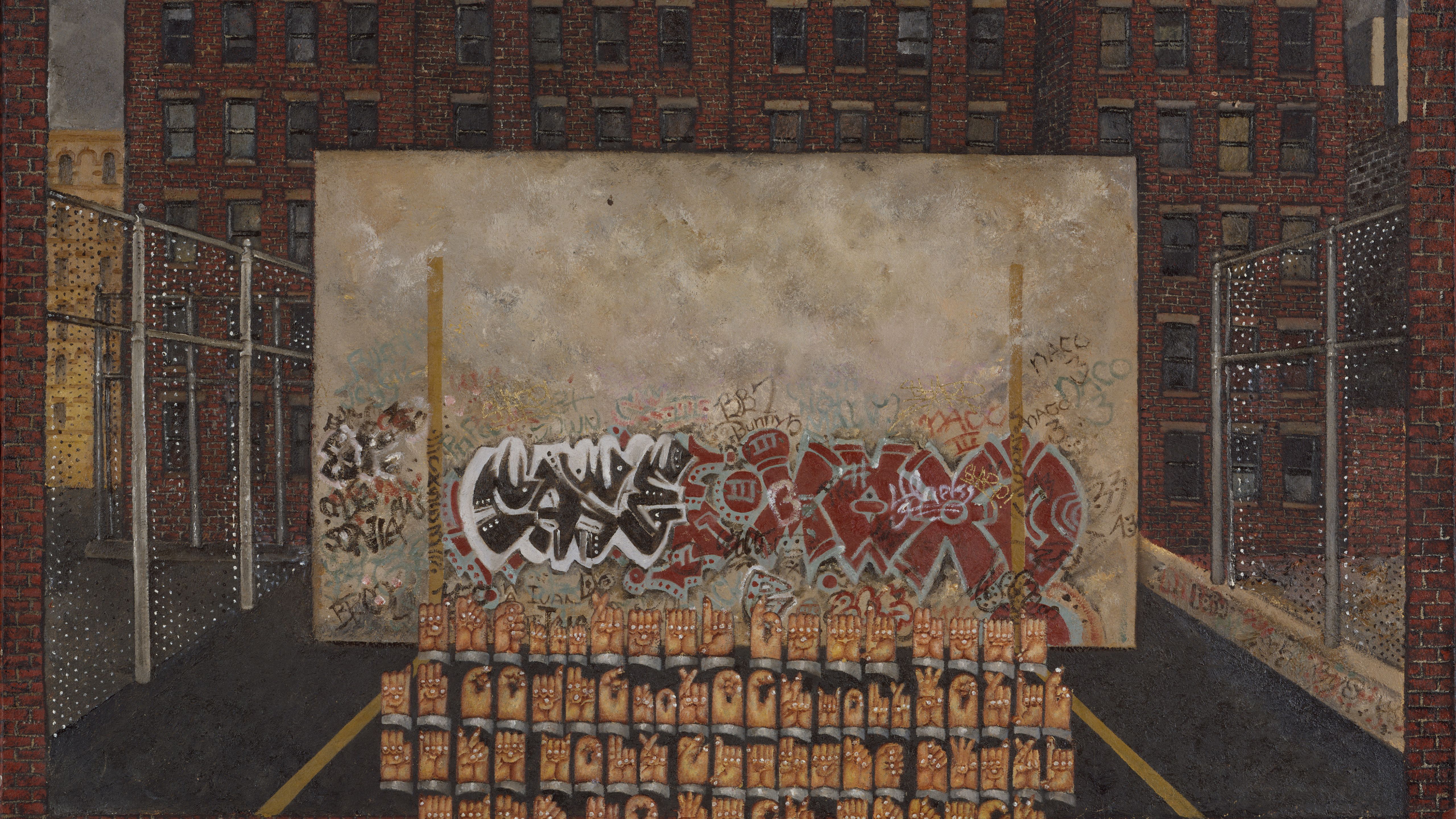 Martin Wong - Attorney Street (Handball Court with