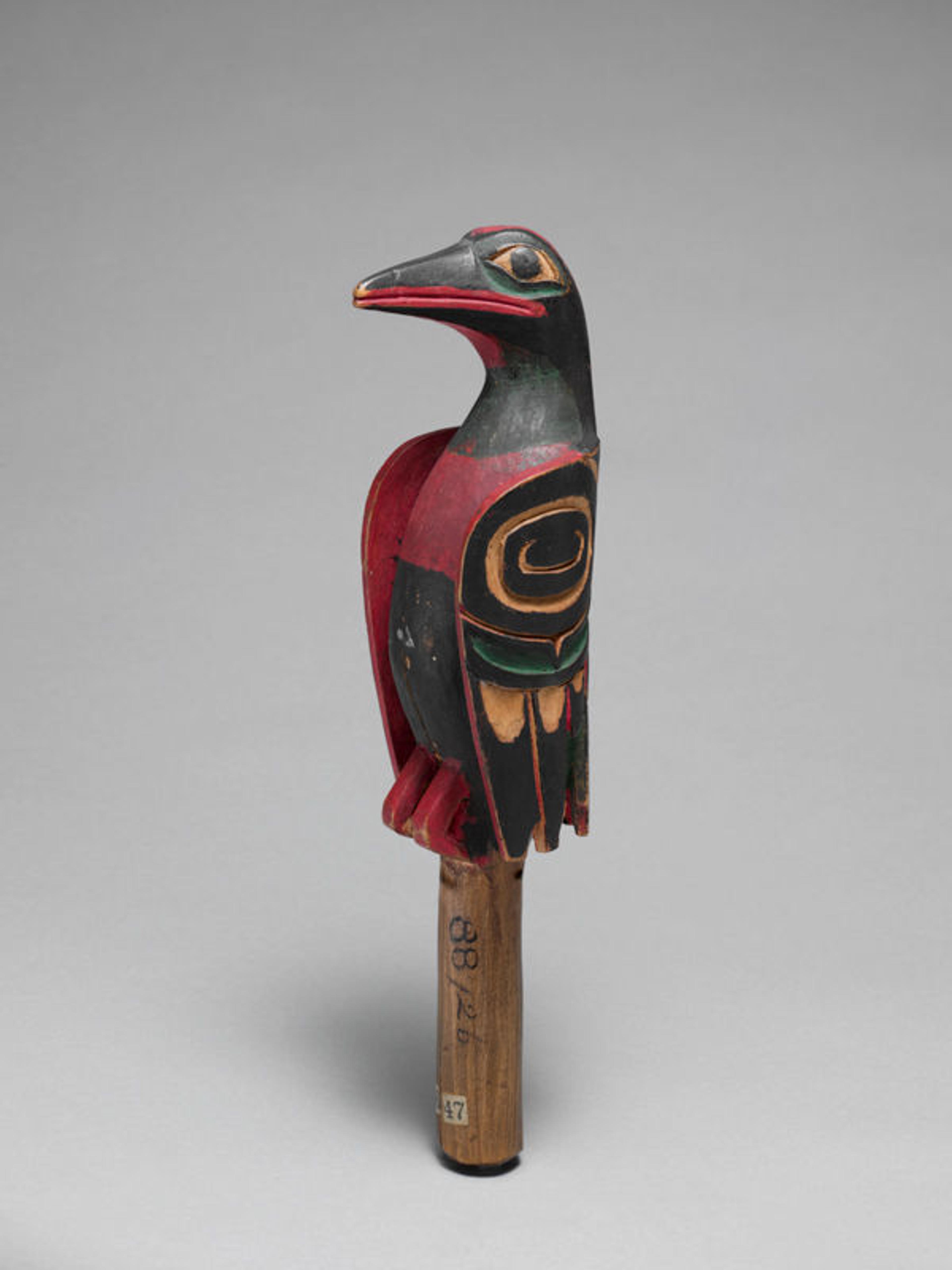 Rattle, 19th century | British Columbia, Canada. Native American (Masseth or Haida) | The Metropolitan Museum of Art, New York, The Crosby Brown Collection of Musical Instruments, 1889 (89.4.647)