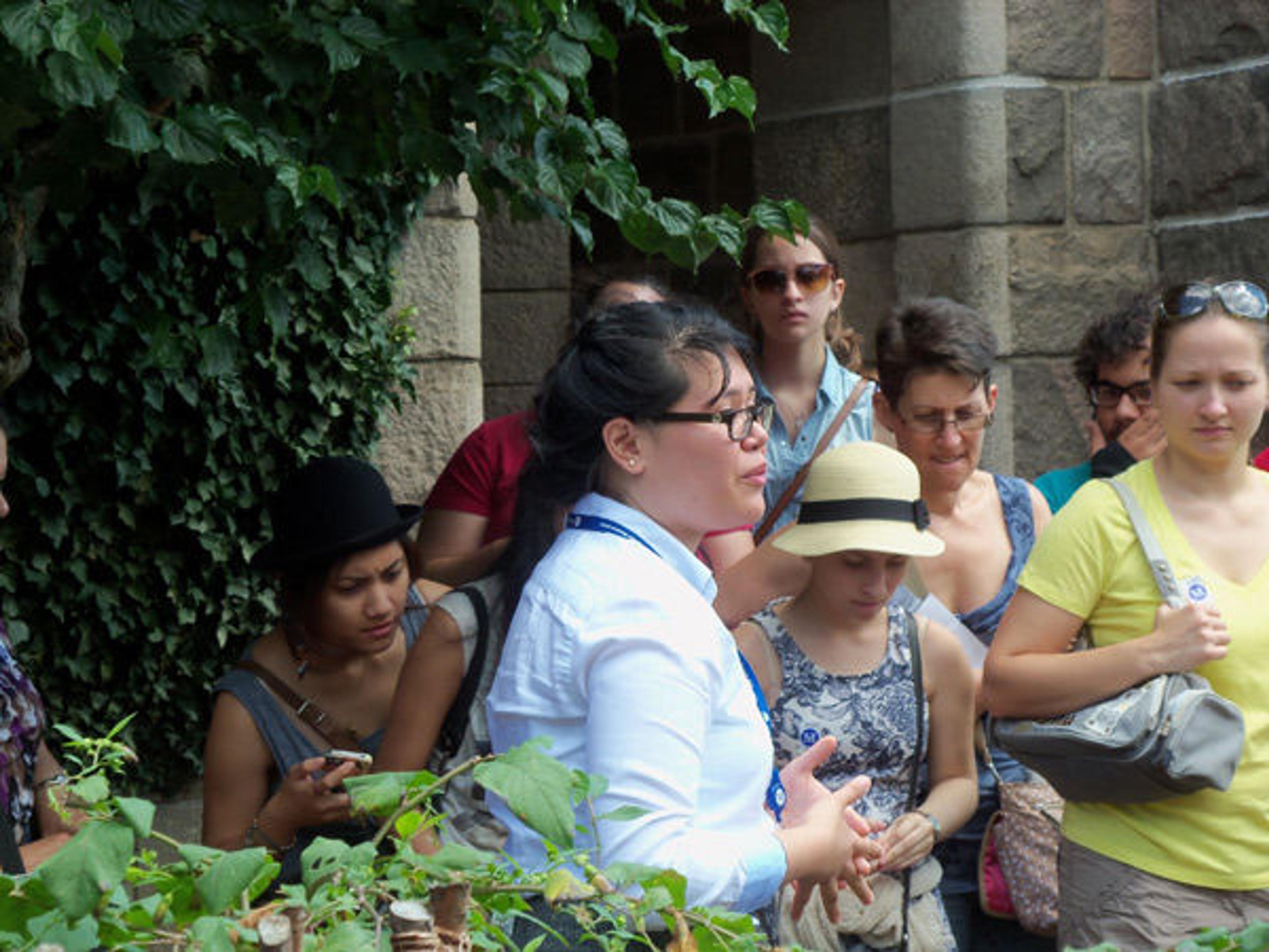 Maryam Razaz, a 2013 Cloisters intern