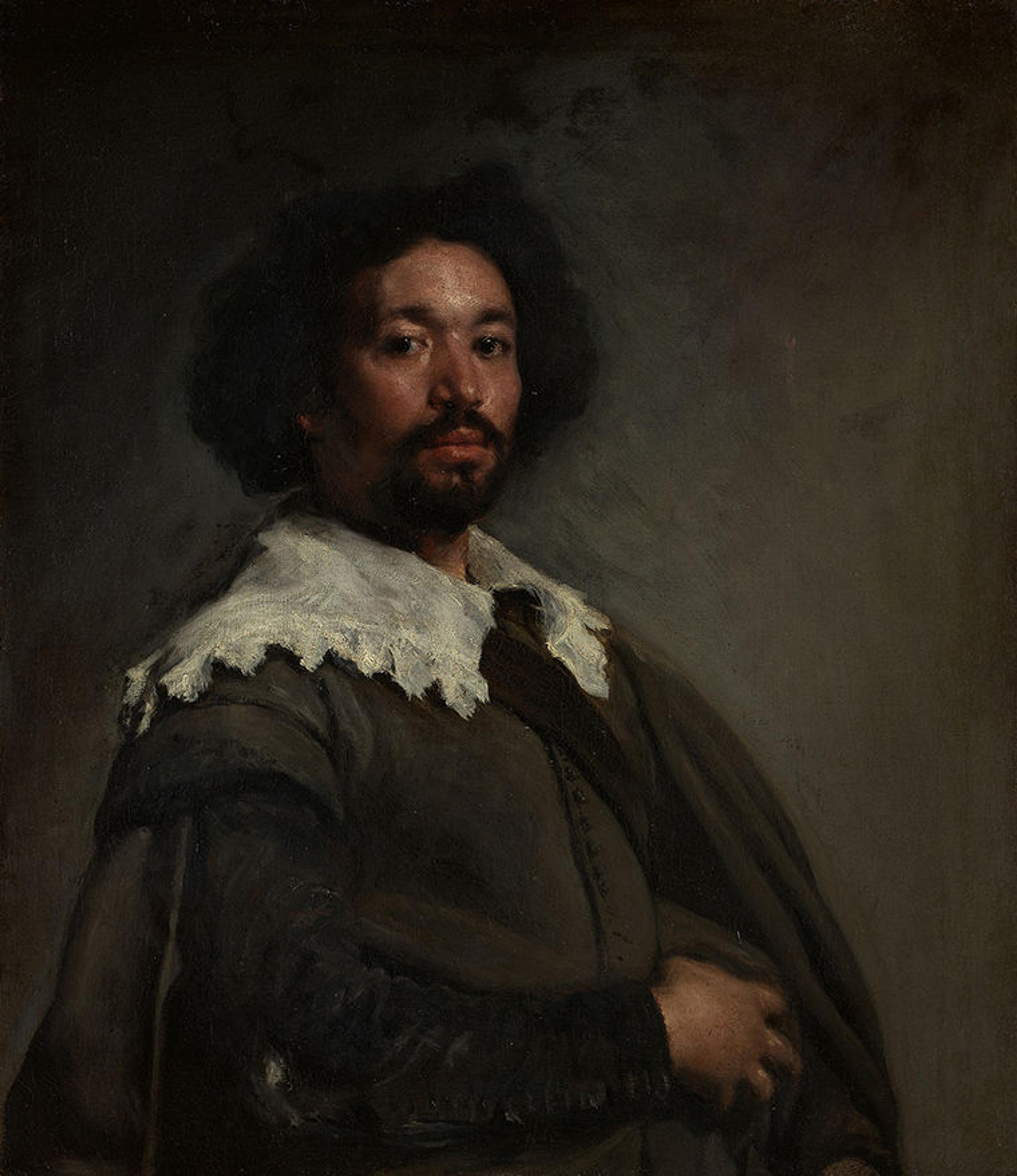 A painting depicting Velázquez’s enslaved assistant Juan de Pareja.