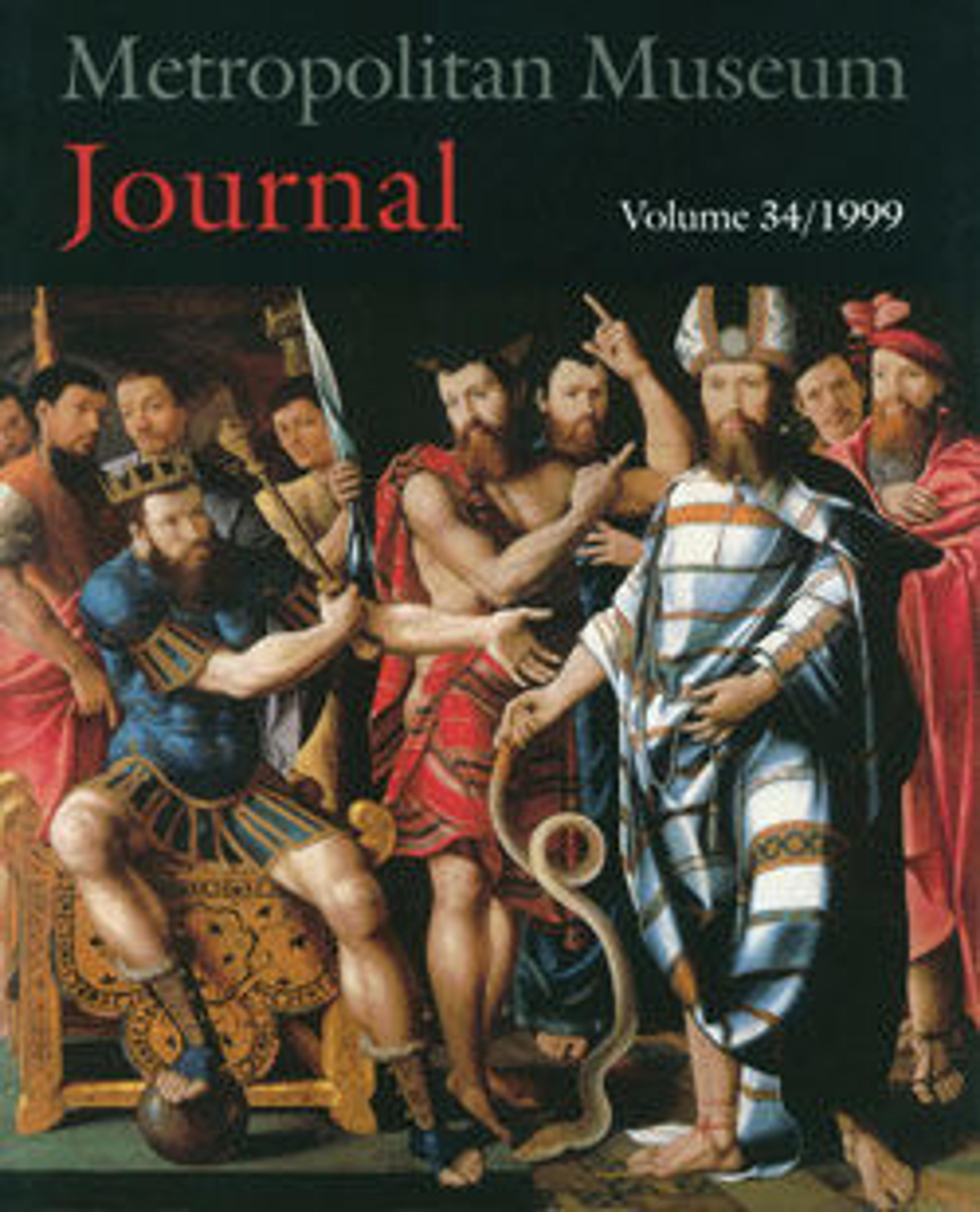 The Metropolitan Museum Journal, v. 34 (1999)