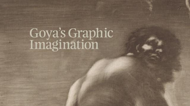 Black and white drawing of a bearded man looking over his shoulder.