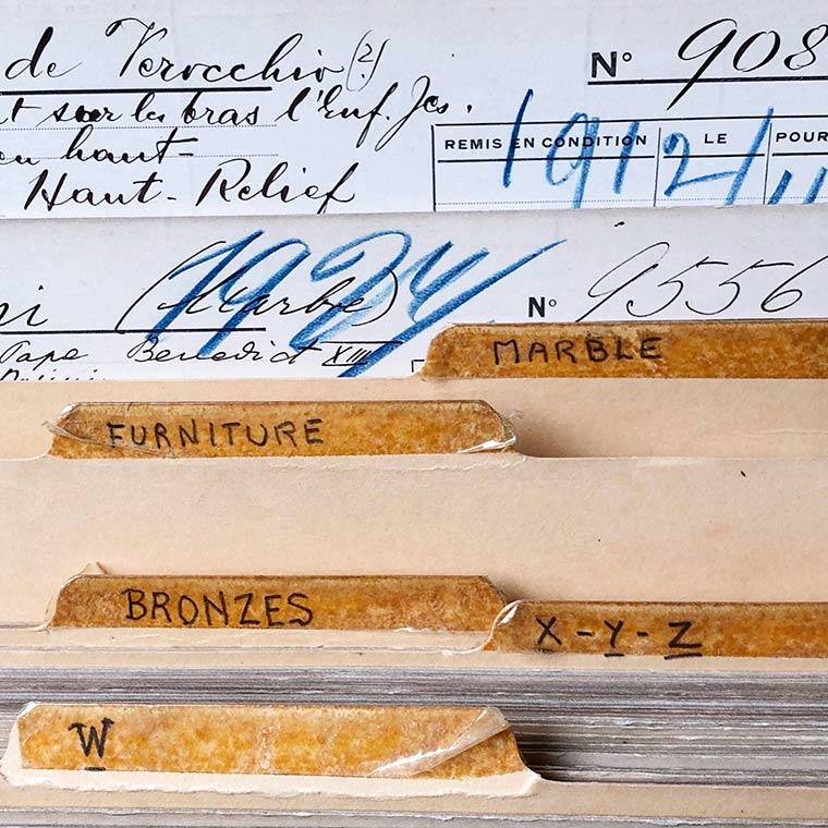 Folders from F. Kleinberger Galleries Inc. Records,
