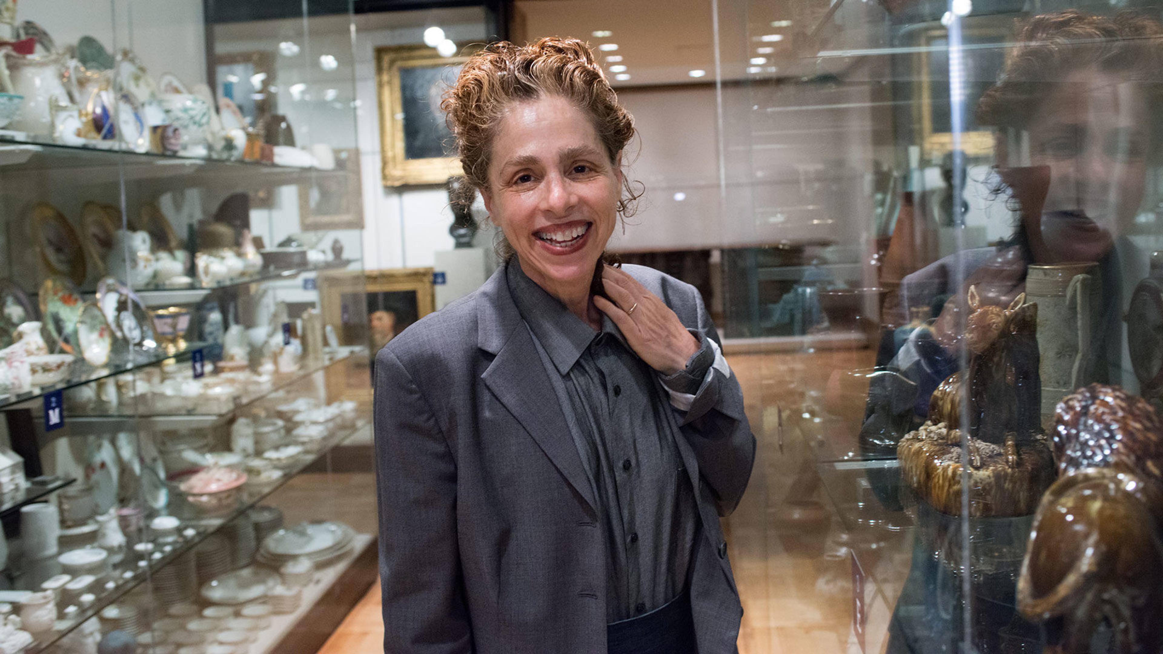 Annabeth Rosen on ceramic deer figurines