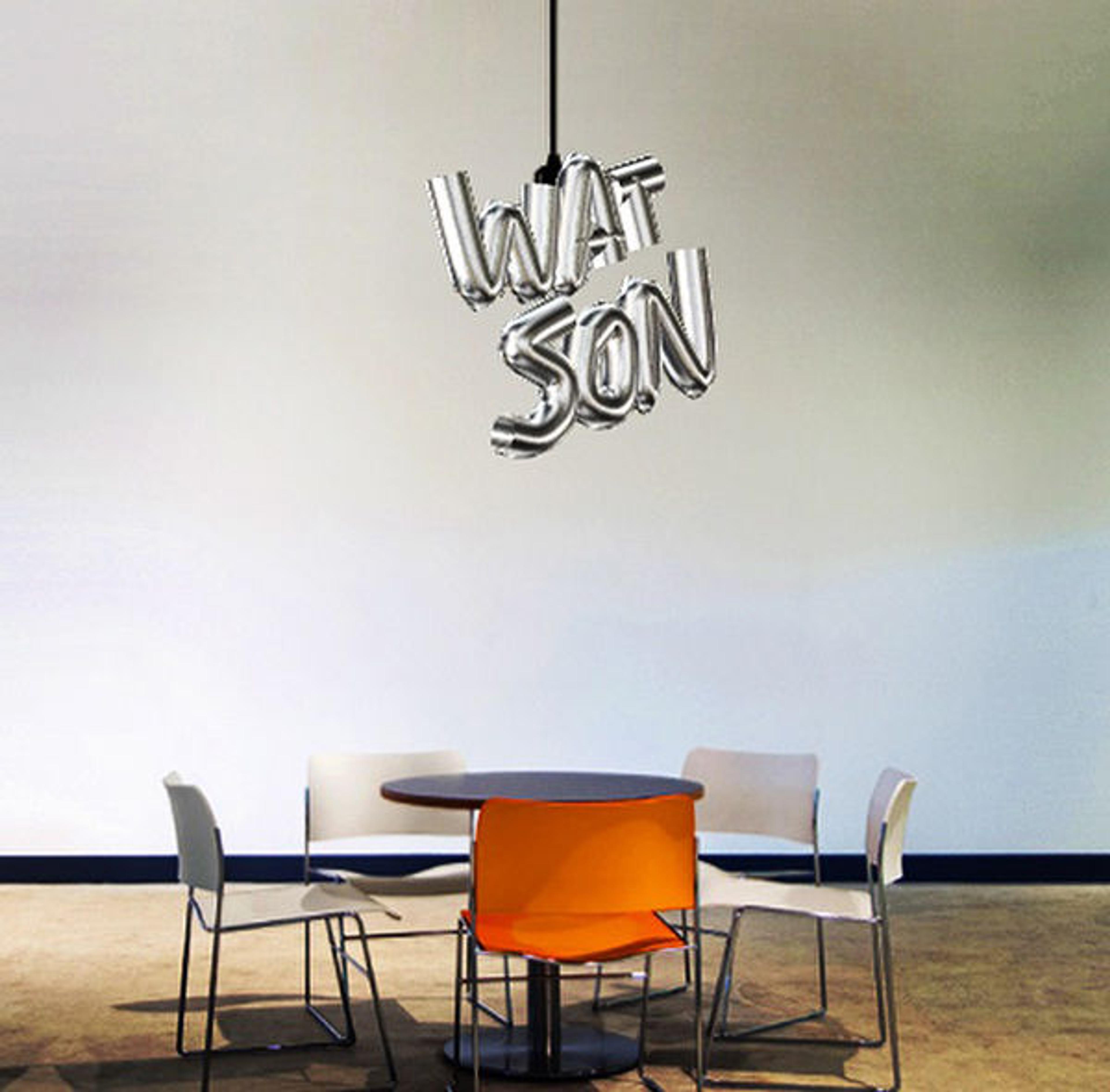 Watson Library lamp