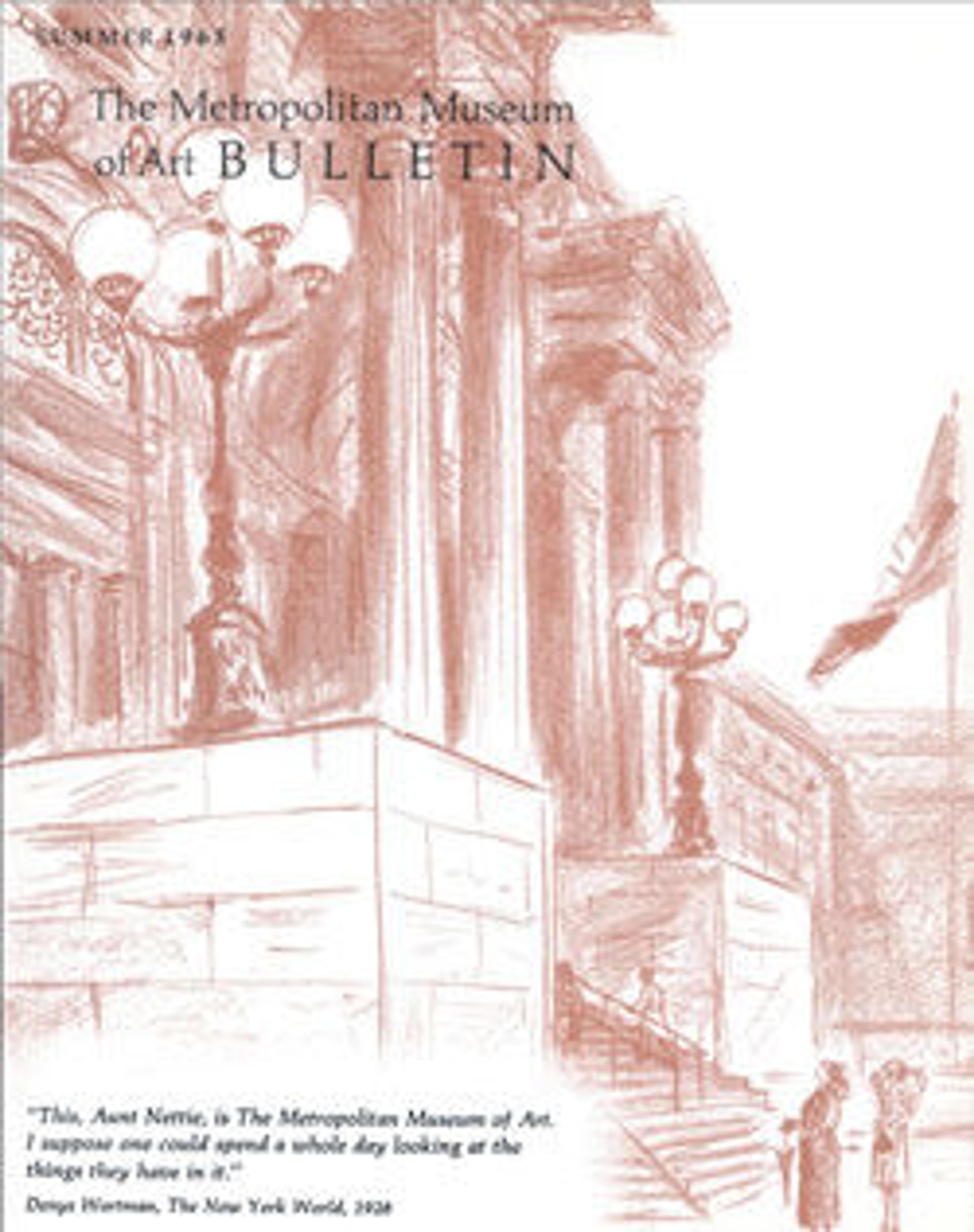 The Metropolitan Museum of Art Bulletin, v. 24, no. 1 (Summer, 1965)