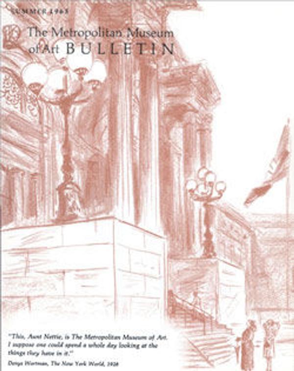 Jamesr Rorimer The Metropolitan Museum of Art Bulletin, v. 24, no. 1 (Summer, 1965 ...