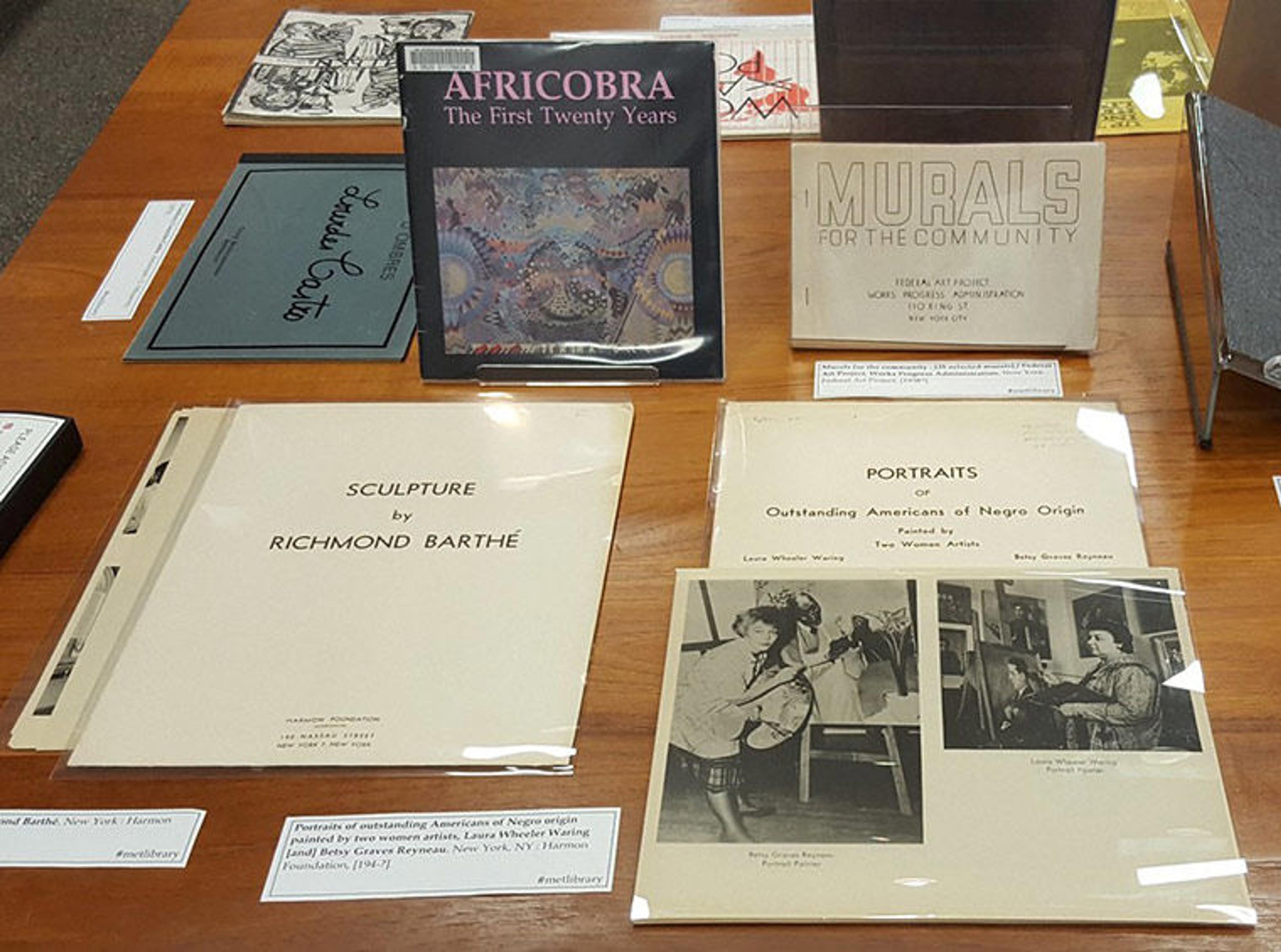 Africobra and Harmon Foundation publications