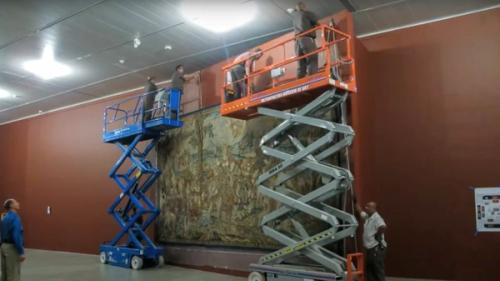 Image for Installing the Gluttony Tapestry