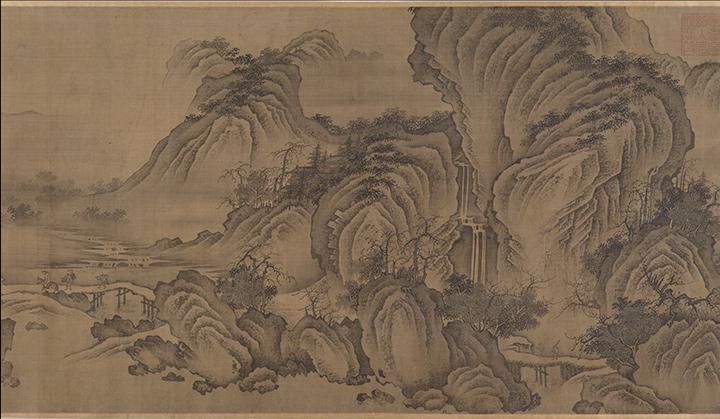 Remote Buddhist Temples amid Autumn Mountains