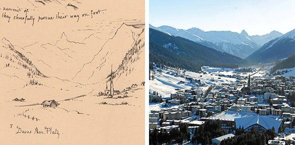 Davos then and now