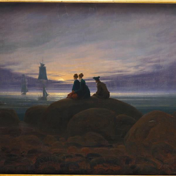 Cover Image for 375. Home and Away (*Moonrise over the Sea*, 1822)
